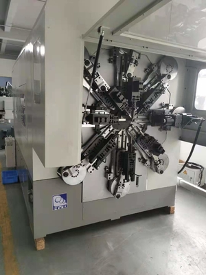 2-6mm Multi Fungsi Coiling CNC Spring Forming Machine Dengan Motor Servo 50.7KW