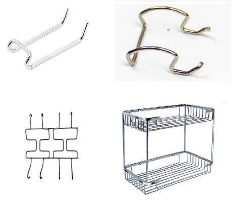 Spring Steel 2 - 5mm 3D CNC Wire Bender Stabil Forming Dengan Sistem CNC