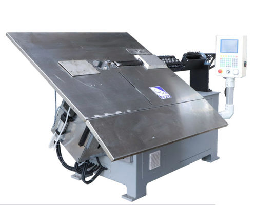 Tiga Sumbu 2D Wire Bending Machine Kecepatan Tinggi Untuk Baja Musim Semi Hard 1 - 3 Mm