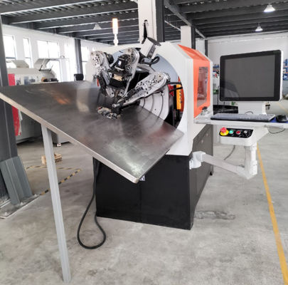 Servo Mesin Pembuat Pegas CNC Multifungsi Pembentuk Kawat 0,3 - 2,5Mm