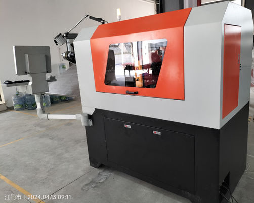 Servo Mesin Pembuat Pegas CNC Multifungsi Pembentuk Kawat 0,3 - 2,5Mm