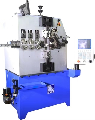 Mesin Pembuat Pegas Kompresi, Mesin Pegas Berliku CNC Dia 0,8-2,6mm
