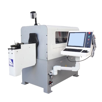 Kontrol Komputer 14mm-16mm Otomatis Bending 3D Wire Forming Machine Dengan 6 Axis