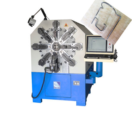 Mesin Pegas CNC Camless 380V 50Hz 27KW Untuk Sistem Baja Karbon 1 - 4mm