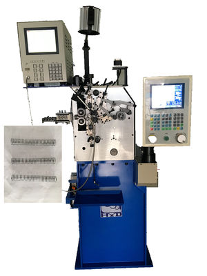 Multi Fungsional Spring Coiling Machine Untuk Taper Springs / Clip Spring