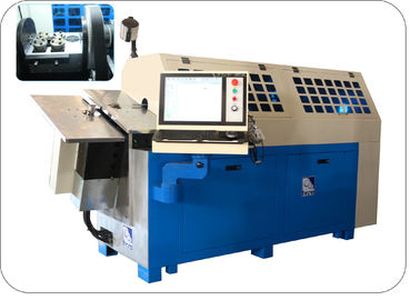 Akurasi Tinggi Spring Bending Machine, Ten Axes Stabil CNC Wire Bender