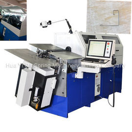 Akurasi Tinggi Spring Bending Machine, Ten Axes Stabil CNC Wire Bender