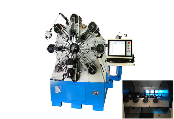Mesin Pegas CNC Dua Belas Sumbu Menghasilkan Sistem Output Kumparan Multi Sumbu yang Cepat