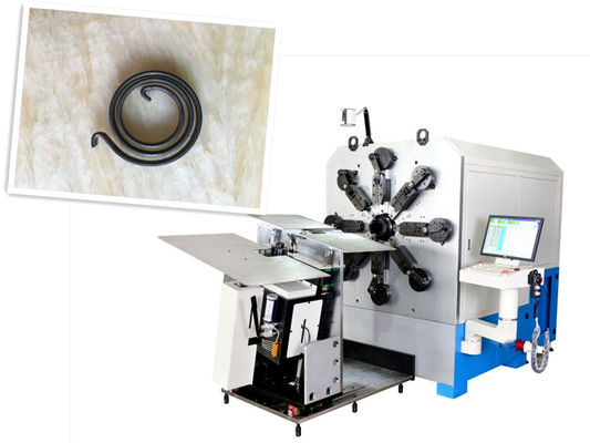 Mesin Pembuat Pegas CNC 80m Per Menit Sistem Bending Kawat dan Enam Belas Sumbu