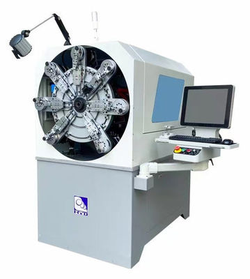 0.3-2.5mm Efisiensi Tinggi Mesin Pegas CNC Komputer Multi Fungsi Coiler