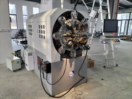 0.3-2.5mm Efisiensi Tinggi Mesin Pegas CNC Komputer Multi Fungsi Coiler