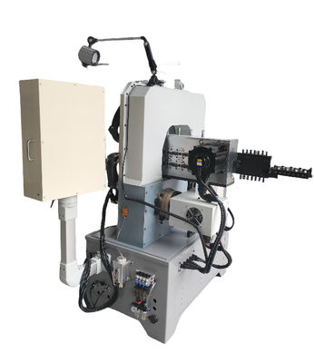 Mesin Pembuat Pegas Cam CNC Berliku 1.0-4.0mm Dengan Motor Servo Sanyo