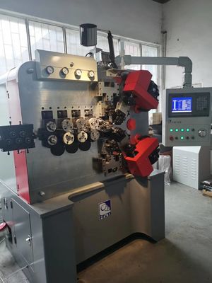 CNC Coiling Spring Machine 3.0-8.0mm 6 Axis Spring Membuat Mesin