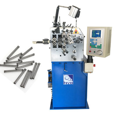 High Accuracy Compression Spring Machine 1200m / Min Dengan Sistem Pengendalian CNC