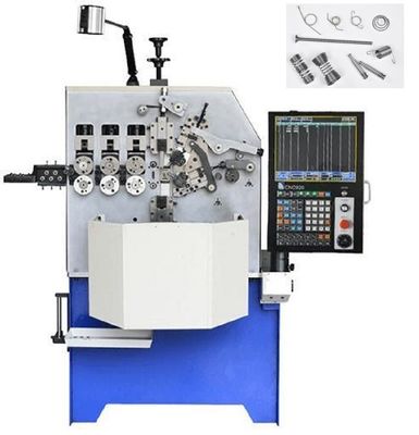 Mesin Pembuat Pegas Kompresi Kontrol Numerik CNC Motor Servo 5.5kW