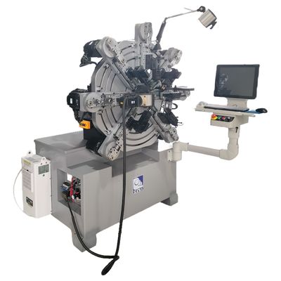 Peralatan Mesin Pembuat Pegas CNC Multi Fungsi Presisi Tinggi 1.0-4.0mm