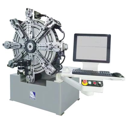 Peralatan Mesin Pembuat Pegas CNC Multi Fungsi Presisi Tinggi 1.0-4.0mm