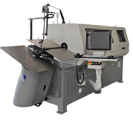 Spring Steel 2 - 8mm 3D CNC Wire Bender Stable Forming With CNC System