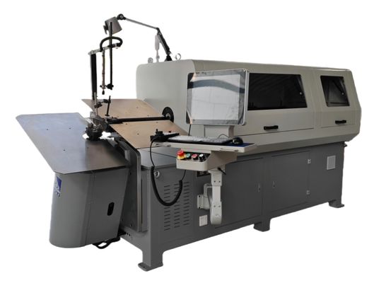 Komputer dikendalikan Spring Wire Bending Machine Dan Mesin Forming Untuk 2-8mm Steel Wire