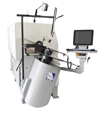 Komputer dikendalikan Spring Wire Bending Machine Dan Mesin Forming Untuk 2-8mm Steel Wire