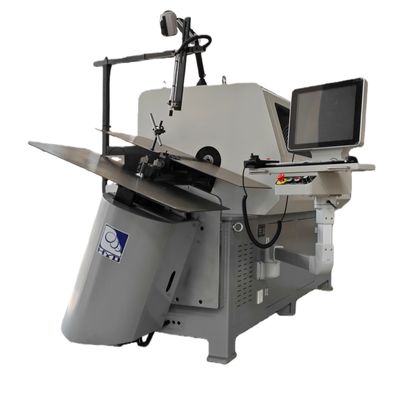 Komputer dikendalikan Spring Wire Bending Machine Dan Mesin Forming Untuk 2-8mm Steel Wire
