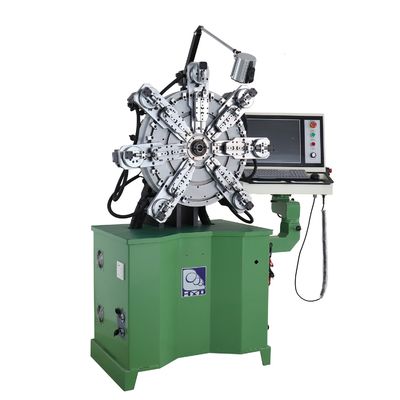Peralatan Pembuatan Pegas 380V 50Hz Kebisingan Rendah Sistem Diameter Kawat Maks 2.5mm