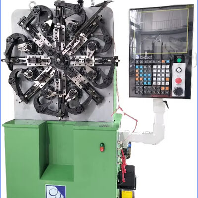 Pabrik Langsung CNC Komputer Mesin Spring untuk 0.2-2.3MM SS Otomatis Penggunaan Industri Spring Forming Machine Motor Core Component