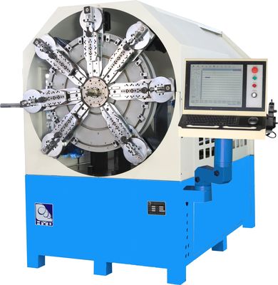 Multi Axes Computer Spring Forming Machine High Output CNC Spring Machine Line (Mesin untuk membentuk rantai dengan menggunakan komputer)