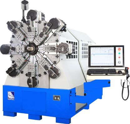 Mesin Pegas CNC Max Fourteen Axes 2.0mm - 6.0mm Sistem Torsi Tanpa Cam