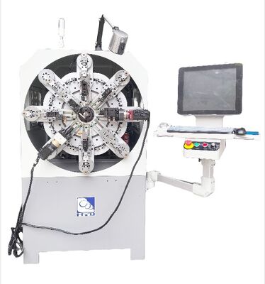 Mesin Pegas CNC HYD Multifungsi 0.3-2.5mm Komputer Efisiensi Tinggi