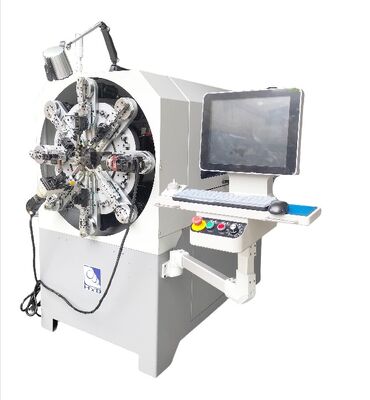 Mesin Pegas CNC HYD Multifungsi 0.3-2.5mm Komputer Efisiensi Tinggi