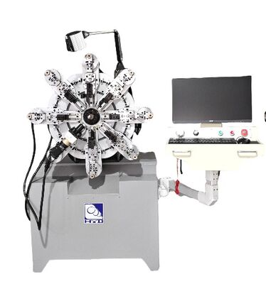 Mesin Pembuat Pegas Kecil CNC Serbaguna Untuk Diameter Kawat Maks 2.5mm