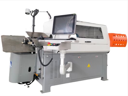 Mesin Bending Kawat 3D Presisi Tinggi 8-Axis 2.0-8.0mm Otomatis Kawat Putar untuk Industri Otomotif Metalurgi Motor
