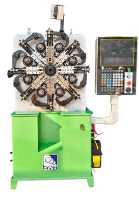 Mesin Pegas CNC India Sistem Peralatan Pembentuk Pegas 0,2 - 2,3mm Cepat