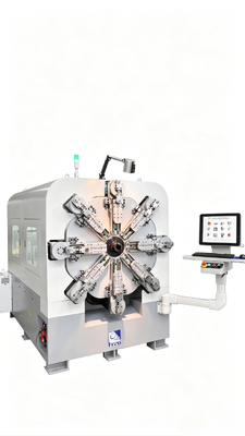 Mesin Wire Forming Industri, 10 Axis Spring Bending Mesin Kecepatan Tinggi