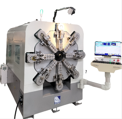 Camless Automatic Spring Machine, Spring Coiling Machine Dengan Dua Belas