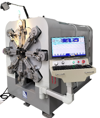 Camless Automatic Spring Machine, Spring Coiling Machine Dengan Dua Belas
