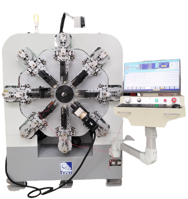 Camless Automatic Spring Machine, Spring Coiling Machine Dengan Dua Belas