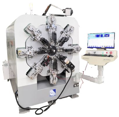 Camless Automatic Spring Machine, Spring Coiling Machine Dengan Dua Belas