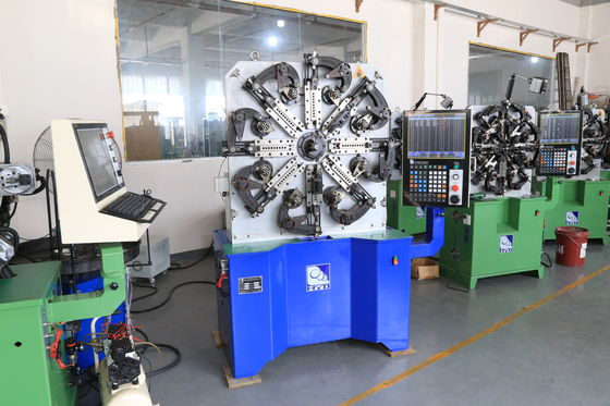 Mesin Pembuat Pegas Otomatis Sistem Pembuatan Pegas Cam Coil Cepat