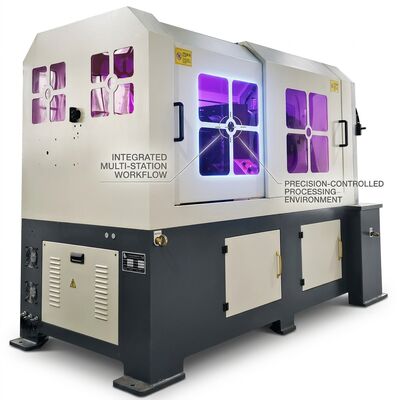 Mesin Pegas CNC Putar Kawat Lima Sumbu 1.0 - 4.0mm Sistem Motor Jepang