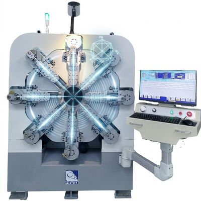 Mesin Pembuat Pegas CNC Akurasi Tinggi Sistem Motor Servo Sumbu Tunggal