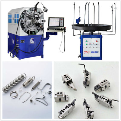Mesin penggulung rantai CNC tanpa cam Diameter komputerisasi 0,3 - 2,5mm Sistem
