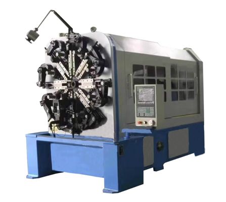 Mesin Pegas CNC Putar Kawat Lima Sumbu 1.0 - 4.0mm Sistem Motor Jepang
