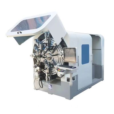 360 derajat Camless Rotary 4mm Wire CNC Spring Machine Fast Coil Forming