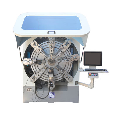 360 derajat Camless Rotary 4mm Wire CNC Spring Machine Fast Coil Forming
