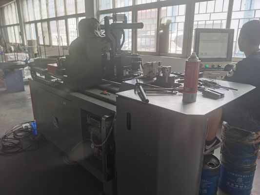 Mesin Bending Kawat 3D Multifungsi Untuk Chamfering Pembentukan Lini Pegas
