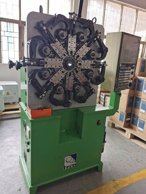 Mesin Pegas CNC Diameter Kawat 0,2 - 2,3mm Sistem 3-4 Sumbu Presisi Tinggi