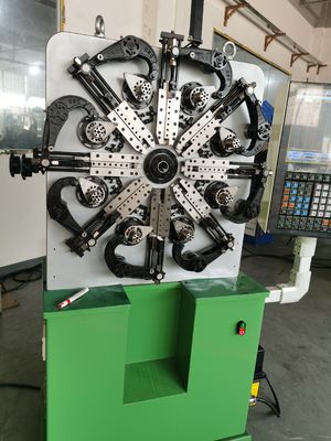 Mesin Pegas CNC Diameter Kawat 0,2 - 2,3mm Sistem 3-4 Sumbu Presisi Tinggi