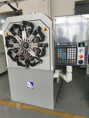 4mm Cam Wire Rotary Spring Forming Machine Dengan Spinner CNC Spring Machine
